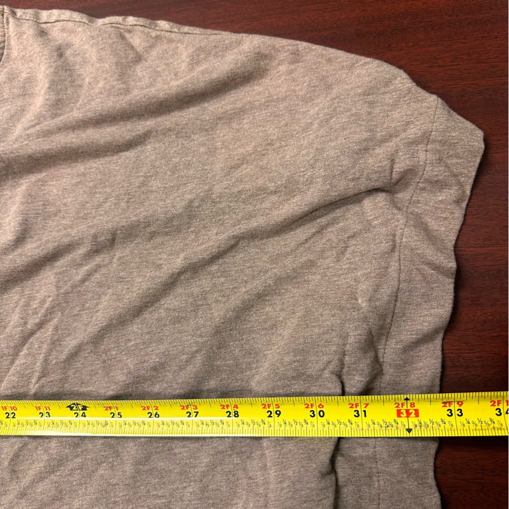 Purejill Brown Oversized Top Pockets Womens Size XS/S Lagenlook Pima Cotton - Picture 6 of 6